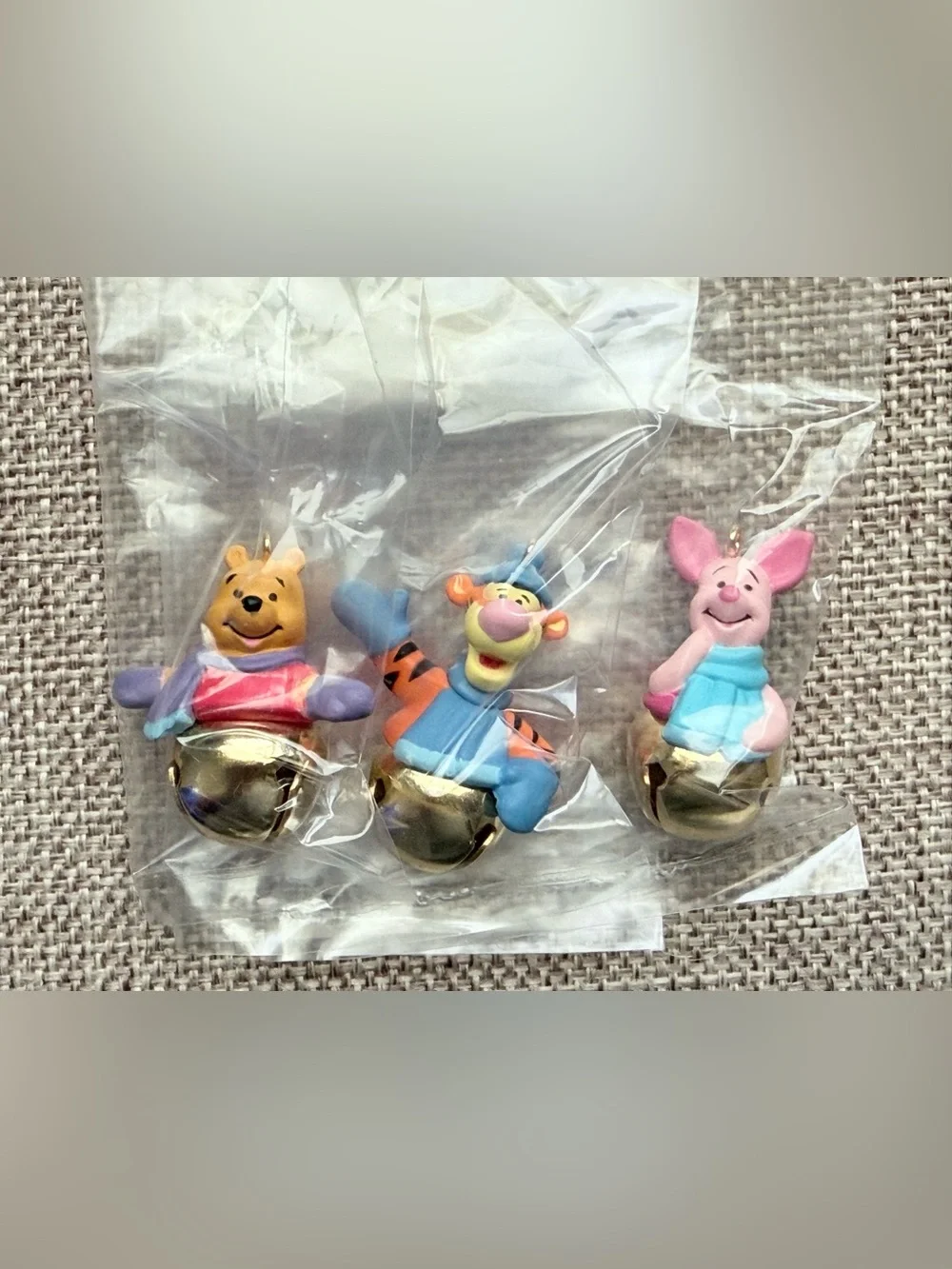 Vintage Hallmark Keepsake Winnie The Pooh Miniature Ornaments Lot of 5